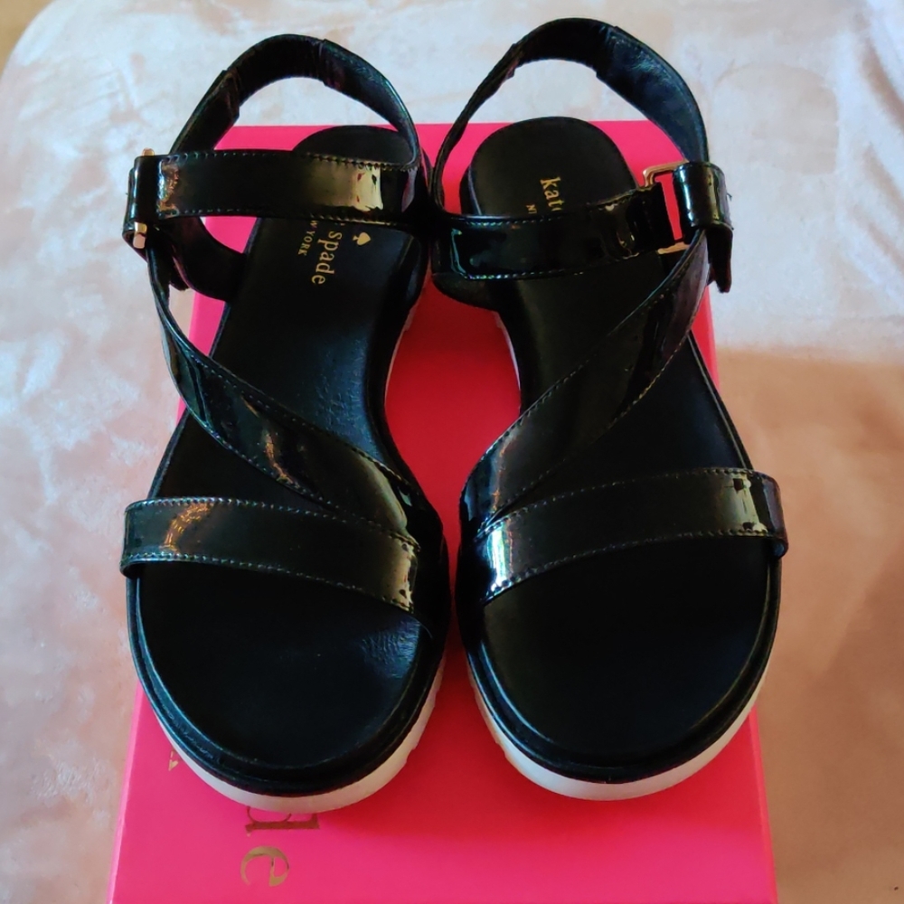 Kate Spade Black Sandals